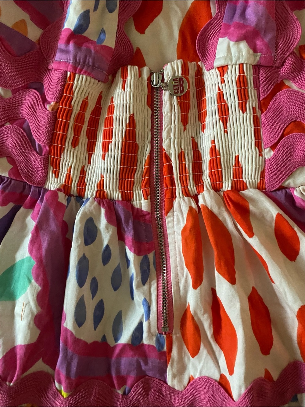 CeliaB Cheli Floreat Multicolor Ruffle Dress - Picture 9 of 9
